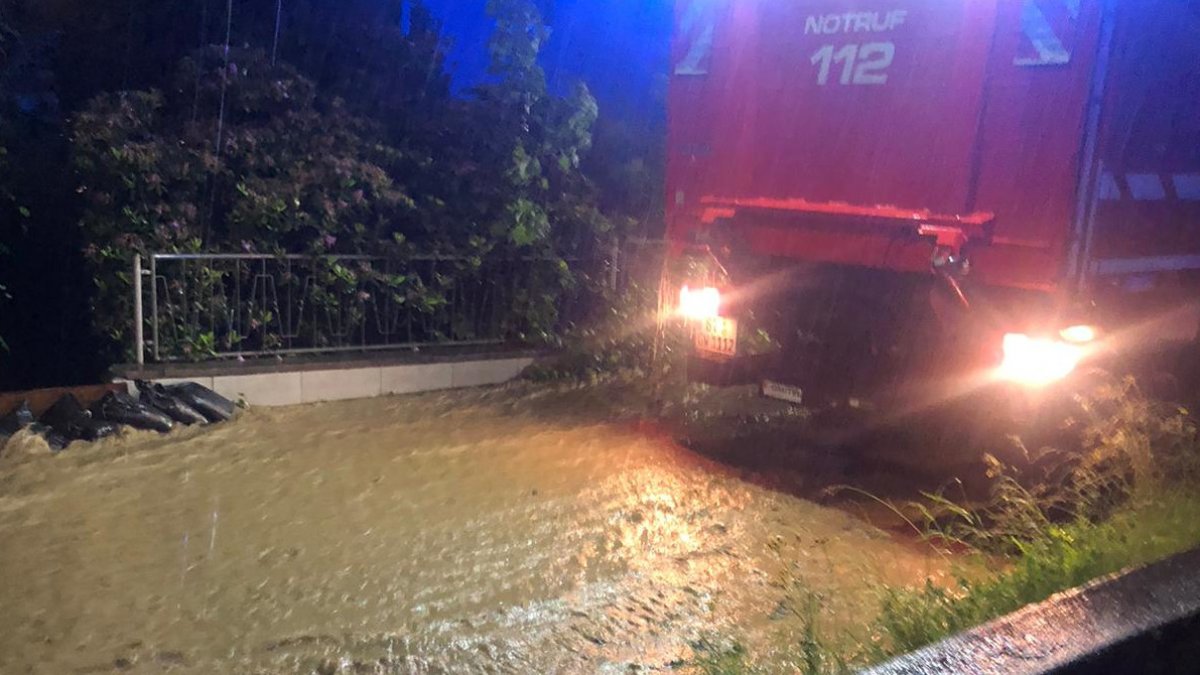 Überflutungen nach Starkregen