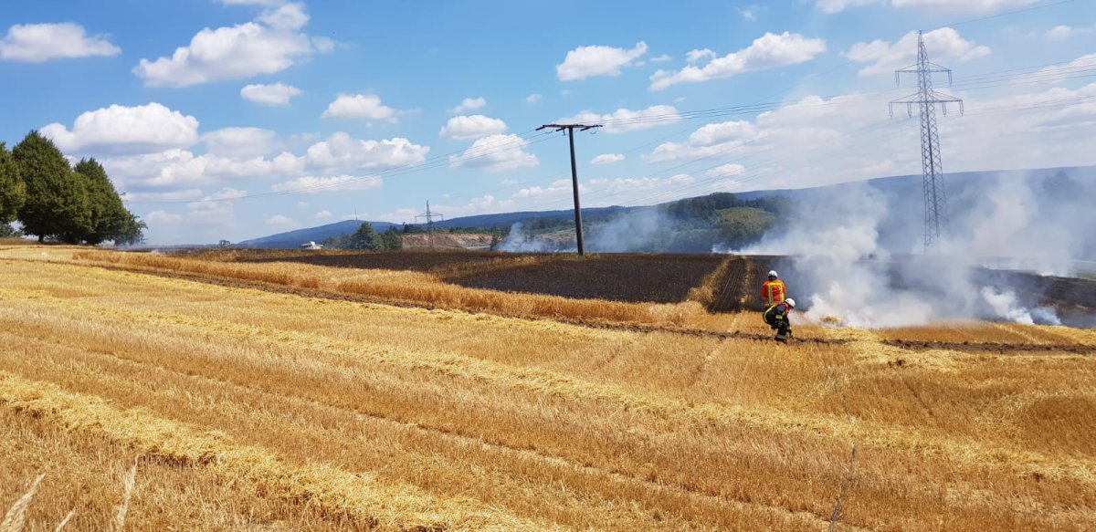 Flächenbrand in Micheldorf